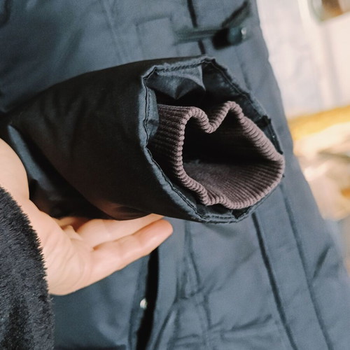 Esprit long down jacket XS like new, black