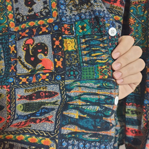 Jacket with hood new, colorful and gray, size XL/XXL