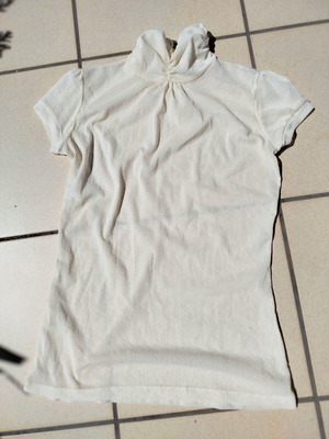 Bershka transparent turtleneck top vintage, like new
