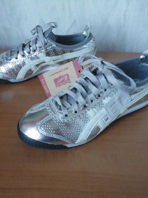 Asics Onitsuka Tiger Mini Cooper new women's sneakers size 37, silver