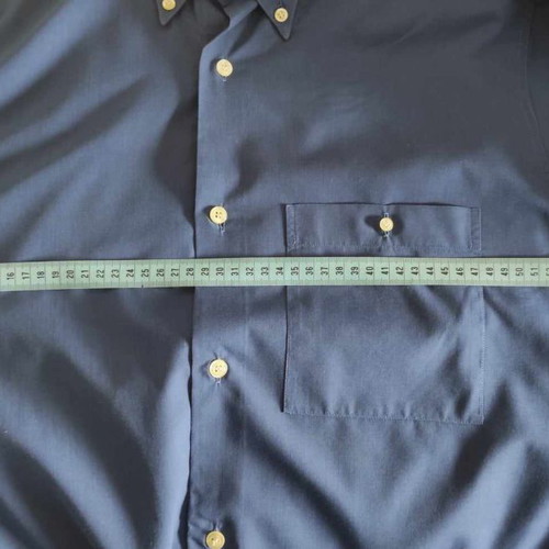 Achille Saridis shirt new unworn blue medium-large