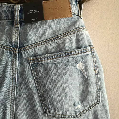 High Rise Jeans Vero Moda new, loose fit W29, blue