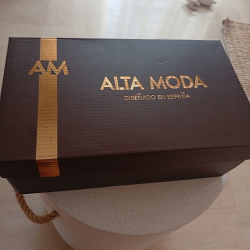 Alta Moda black platform sandals new, size 39
