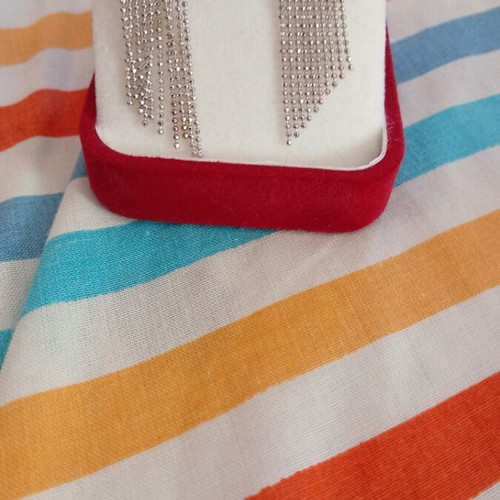 Silver Color Earrings new, unused