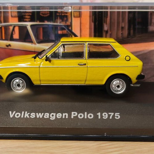 Μινιατούρα Volkswagen Polo 1975 καινούργια, κλίμακα 1/43