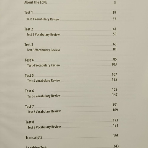 ECPE Michigan Practice Tests Student's Book