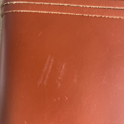 Zara Home Vintage Leather Planner Organizer like new, brown