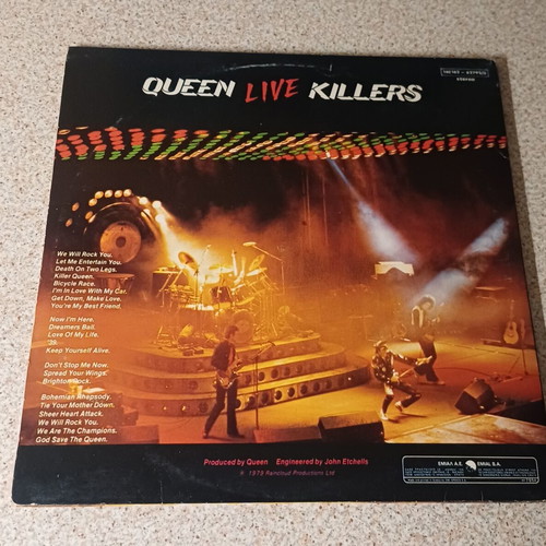 Queen Live Killers vinyl record used