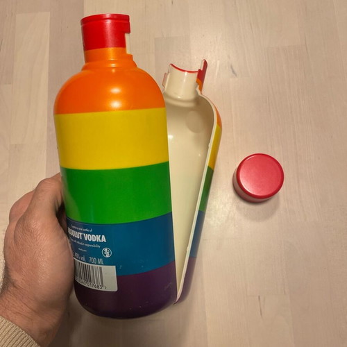 Absolut Vodka case Special Gay Limited Edition 2008 used