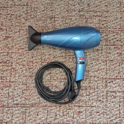 GA.MA A21 Leggero Ozone Ion 4D 2400W Hair Dryer like new, blue