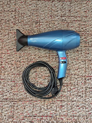 GA.MA A21 Leggero Ozone Ion 4D 2400W Hair Dryer like new, blue