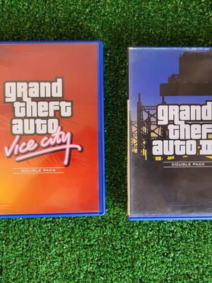 Grand Theft Auto Double Pack PS2 употребяван, Vice City и GTA III