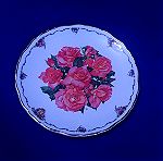  Διακοσμητικο πιάτο Royal Albert "Elizabeth of Glamis" bone china England 1990