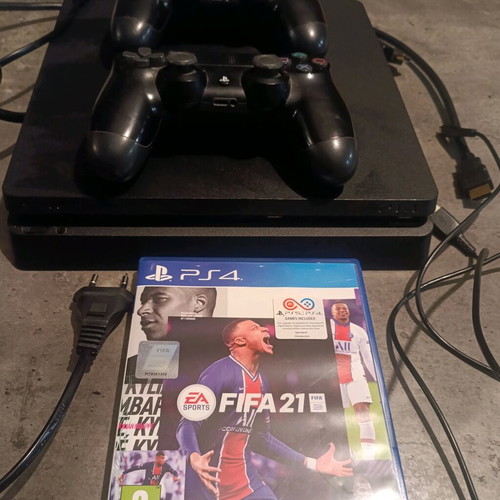 Ripley - CONSOLA PS4 SLIM + FIFA 19 + MEMBRESIA PS PLUS 14 DIAS