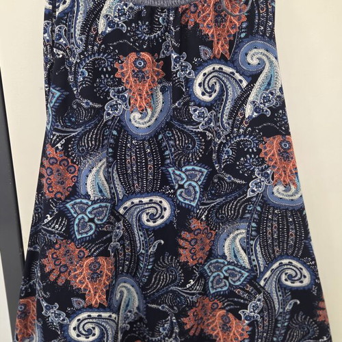 Midi Strapless Dress Attrattivo like new, paisley pattern