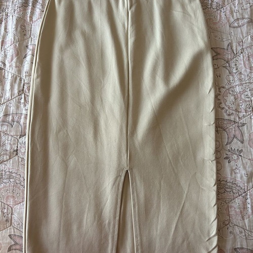 Beige skirt size large