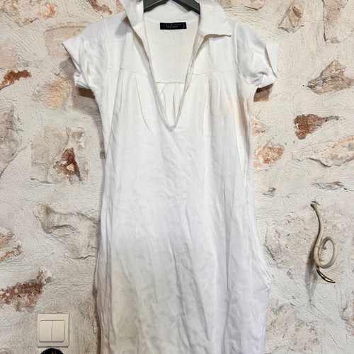 Twin Set Simone Barbieri dress size M used, white