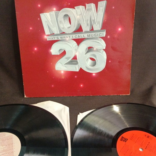 Now 26 vinyl used, pop