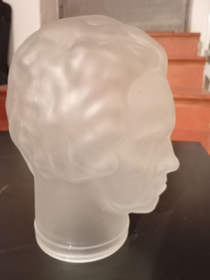 Γυάλινη προτομή Λ. Β. Μπετόβεν 22εκ. σαν καινούργια