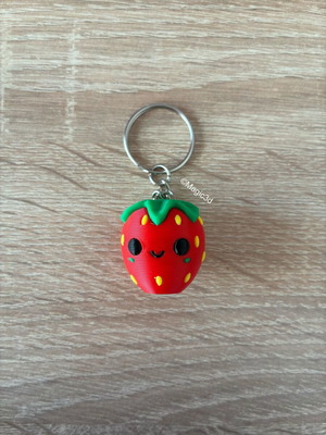Φράουλα  μπρελόκ keychain