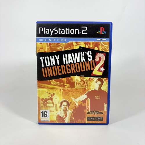 Tony Hawk’s Underground 2 PS2 game used, complete with manual