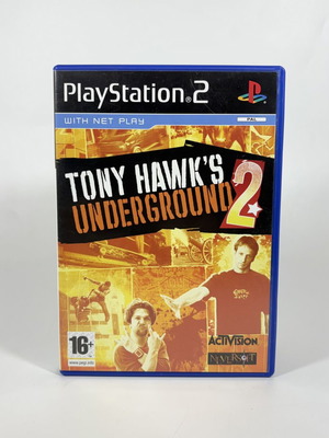 Tony Hawk’s Underground 2 PS2 game used, complete with manual