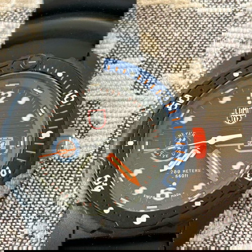 Ρολόι Luminox σαν καινούργιο, ελβετο-αμερικανικό, ανθεκτικό, quartz, αδιάβροχο 200μ