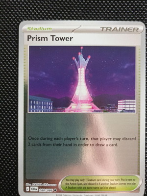 Prism Tower Reverse Holo Chaos Rising CRI new
