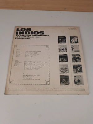 Los indios vinyl used