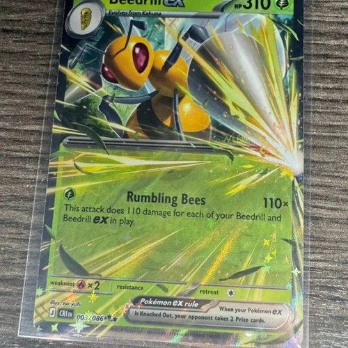 Beedrill EX Pokemon card new