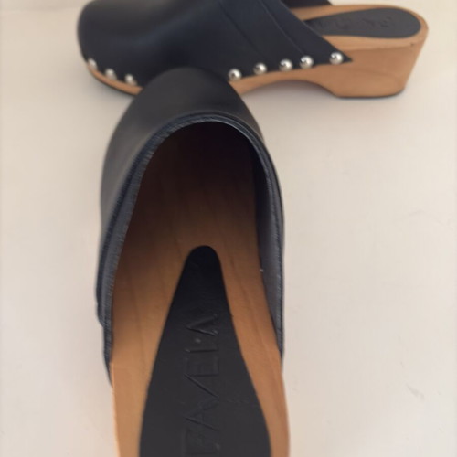Favela clogs, size 37, black, like new