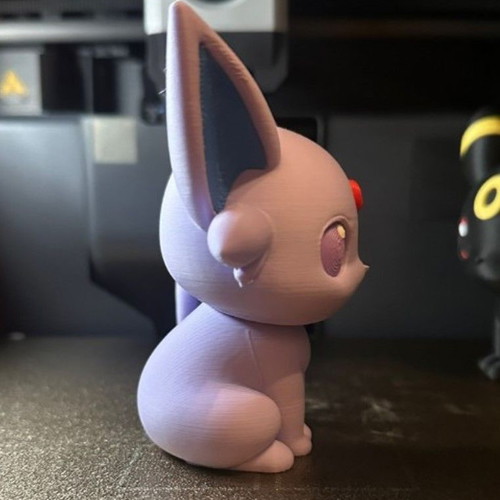 Pokemon Espeon Chibi figure 8cm new, 3D printed with durable PLA+