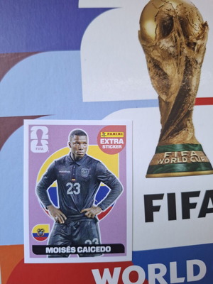 Fifa World Cup 2026 Panini Extra Sticker Purple new