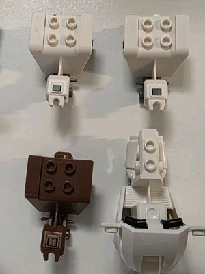 Lego motorcycles used, police and others