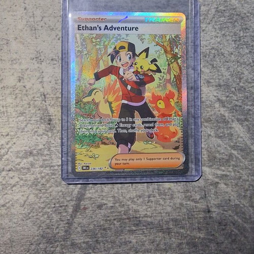 Ethan's Adventure Destined Rivals Pokemon Card like new