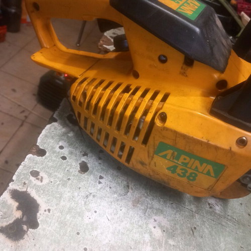 Alpina 438 used with good compression but does not start