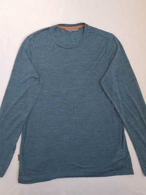 Icebreaker Cool-Lite men's long sleeve shirt used, size S, blue