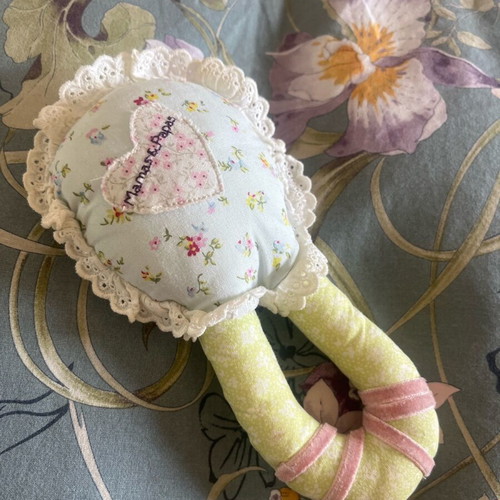Fabric rattle like new