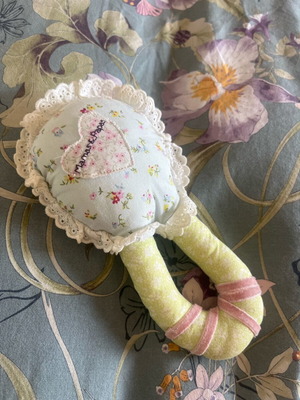 Fabric rattle like new