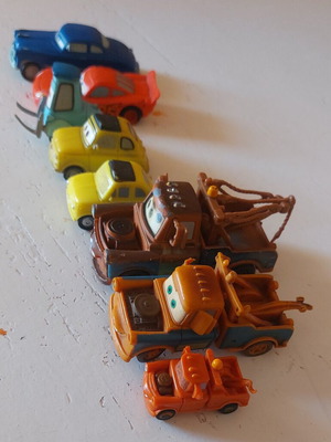 Disney Pixar Cars figures set of 7