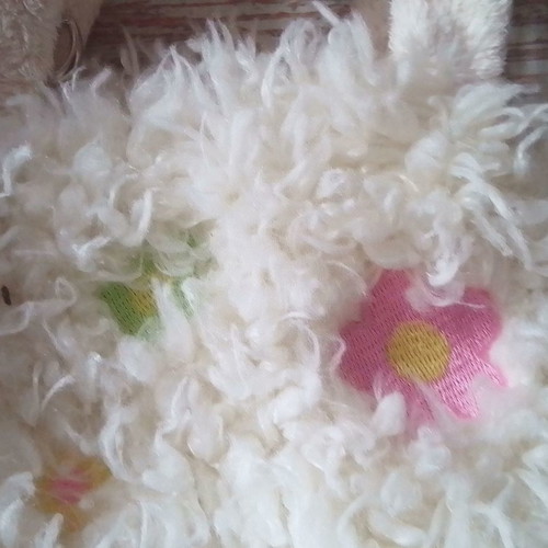 Children's fluffy shoulder bag Lamber Aurora used, lamb design