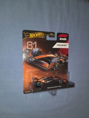 Hot Wheels F1 2025 McLaren Formula 1 Team αυτοκινητάκι καινούργιο