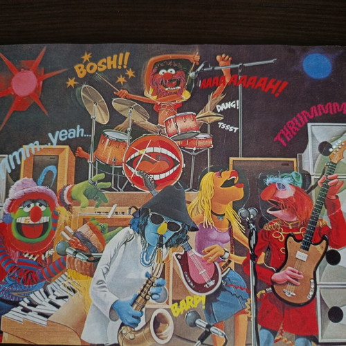 Panini The Muppets album used, rare Greek 1979 edition