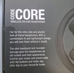 Ακουστικά Code Core Bluetooth καινούργια ασύρματα με voice assistant