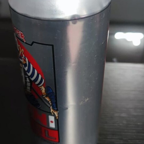 Collectible beer can Iron Maiden Trooper SENJUTSU Sun and Steel