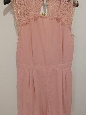 Salopette Amisu pink, like new, size 40
