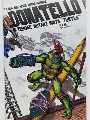 Michelangelo Micro-Series κόμικ μεταχειρισμένο, Teenage Mutant Ninja Turtles