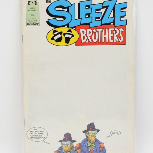 The Sleeze Brothers #3 Marvel Comics comic book used