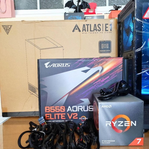 Gaming PC Ryzen 7 3700X GTX 1660TI 16GB DDR4 NVMe Windows 11 like new