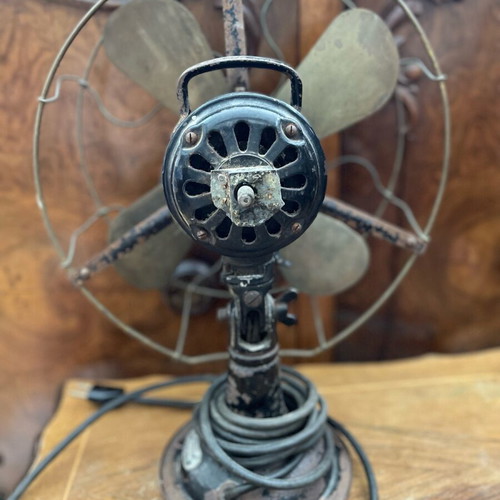 AEG vintage fan used for decor or repair